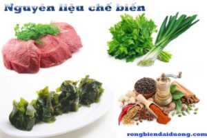 Cách xào rong biển khô