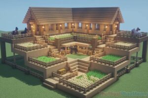 Cách xây nhà trong minecraft
