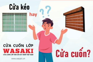 Cấu tạo cửa cuốn kéo tay