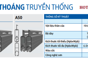 Cửa cuốn khe thoáng công nghệ đức