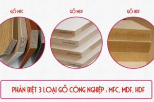 Gỗ mdf chống ẩm phủ melamine