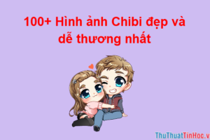 Hình chibi dễ thương đơn giản