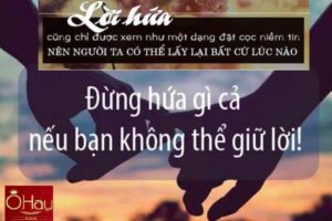 Hứa mà không giữ lời