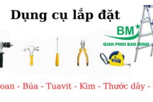 Hướng dẫn lắp giàn phơi thông minh