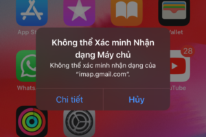 Ip không kết nối được với máy chủ