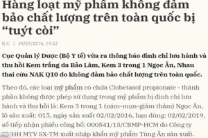 Kem ngọc ân có tốt không