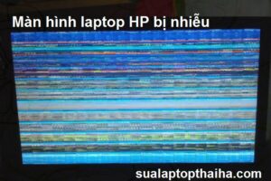 Lỗi màn hình laptop bị nhiễu