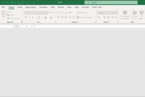 Lỗi mở file excel bị trắng