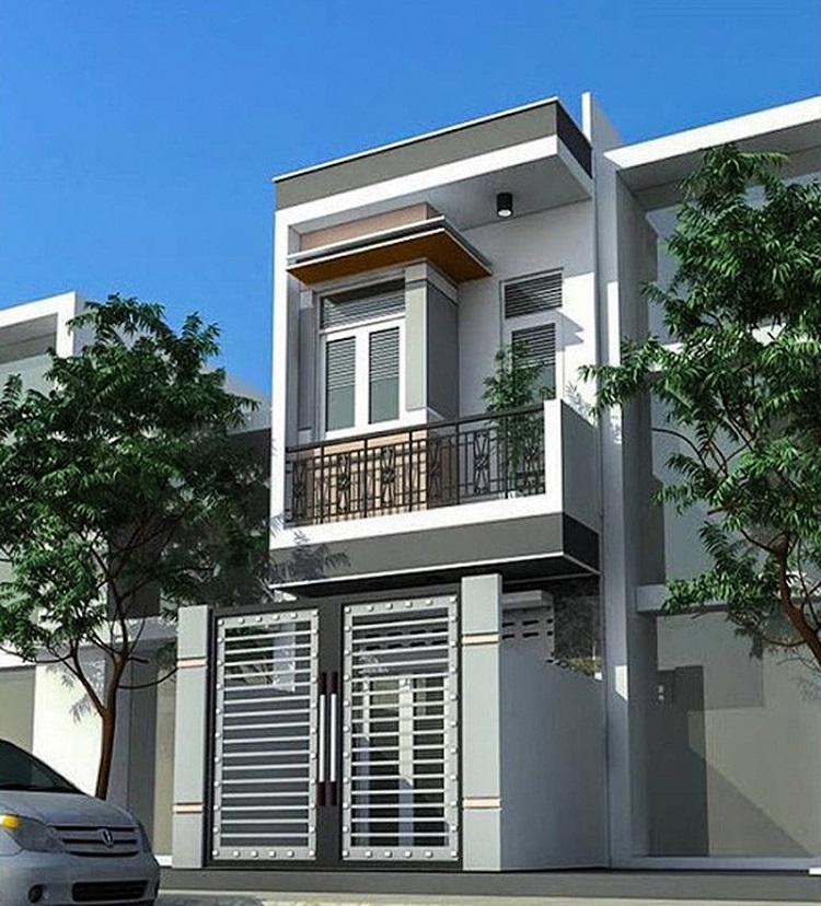 Top 50 mẫu bản vẽ nhà 1 trệt 1 lầu 5x16 đẹp nhất