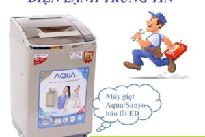 Máy giặt aqua báo lỗi ed