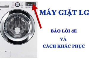 Máy giặt lg lỗi de