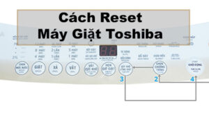 Máy giặt toshiba bị lỗi chương trình