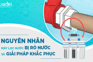 Máy lọc nước bị rò nước