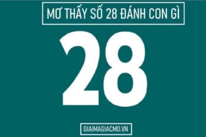 Mơ thấy số 33 đánh con gì