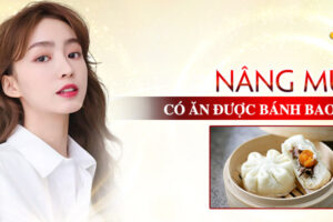 Nâng mũi ăn bánh bao được không