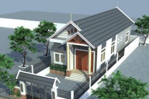 Nhà cấp 4 100m2 3 phòng ngủ