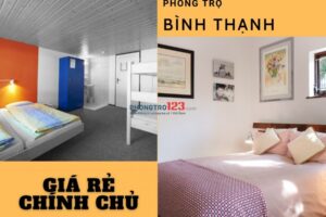 Phòng trọ bình thạnh 2 triệu