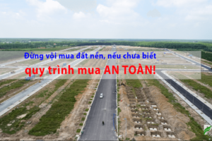 Quy trình mua bán đất nền dự án