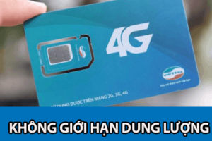 Sim 4g không giới hạn