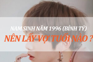 Sinh năm 1996 lấy vợ tuổi gì