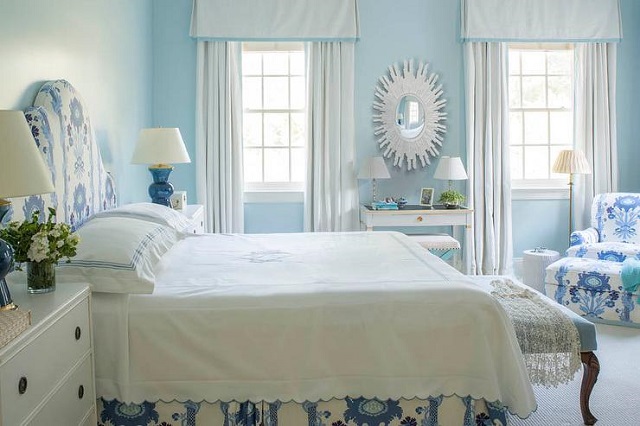 Rất Hay: 10 xu hướng sơn phòng ngủ màu xanh hợp phong thủy