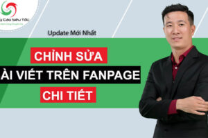 Tại sao không chỉnh sửa được bài viết trên fanpage