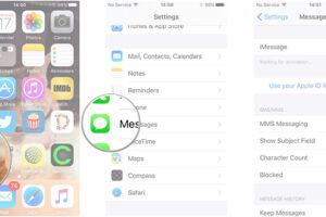 Tắt đồng bộ imessage trên iphone