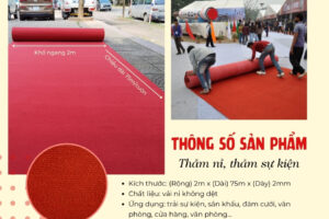 Thảm trải sân khấu giá rẻ