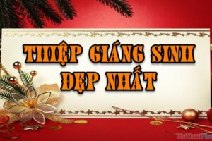 Thiệp giáng sinh công giáo đẹp