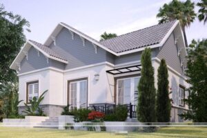 Thiết kế nhà cấp 4 trên diện tích 200m2