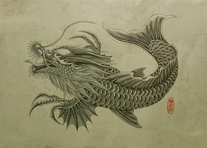 Hướng dẫn cách vẽ cá chép hóa rồng đơn giản và nghệ thuật