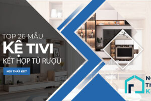 Tủ tivi kết hợp tủ rượu