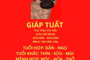 Tuổi tuất mệnh gì 1994