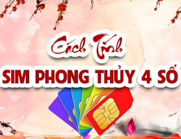 Xem phong thuỷ sim 4 số cuối