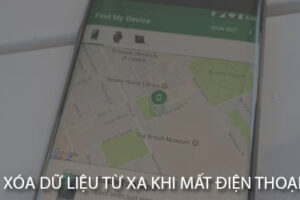 Xóa dữ liệu android từ xa